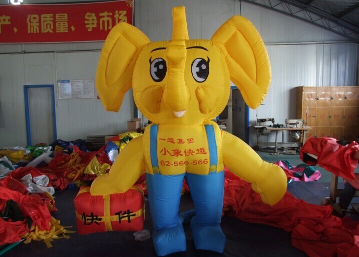 岷县大象充气卡通气模